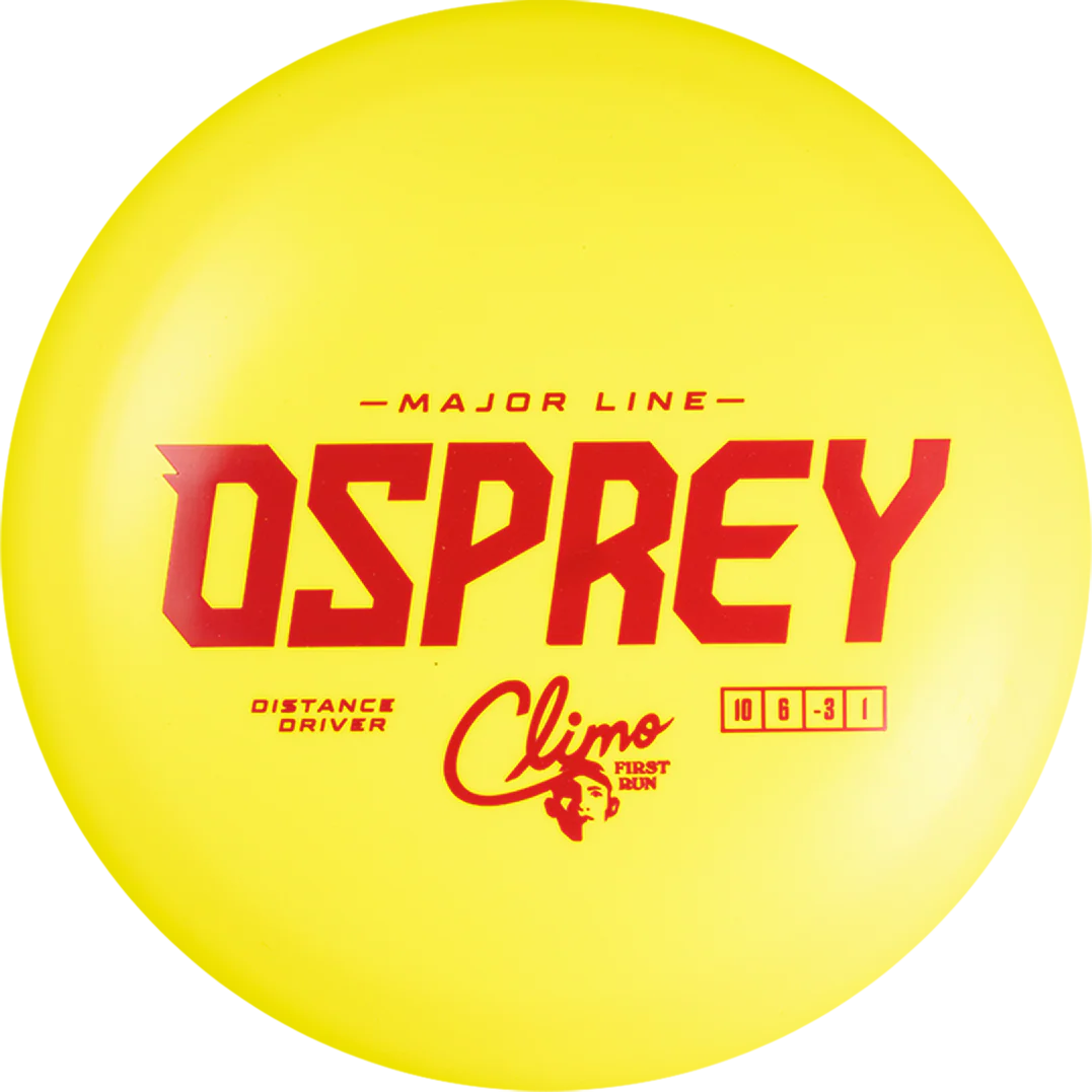 Climo Disc Golf First Run Major Line Osprey