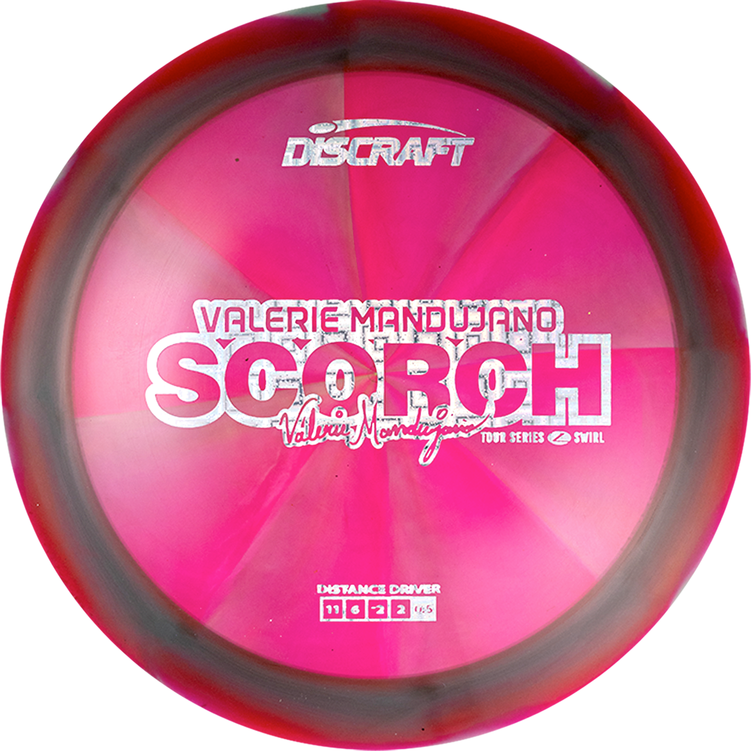 Discraft Z Swirl Scorch - 2025 Valerie Mandujano Tour Series