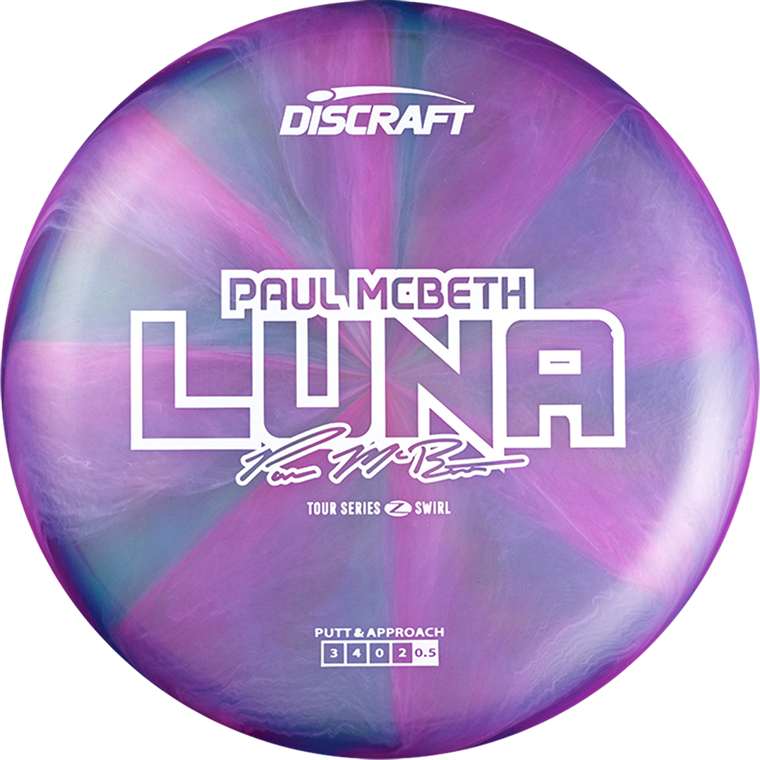 Discraft Z Swirl Luna - 2025 Paul McBeth Tour Series