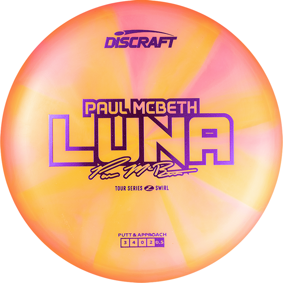 Discraft Z Swirl Luna - 2025 Paul McBeth Tour Series