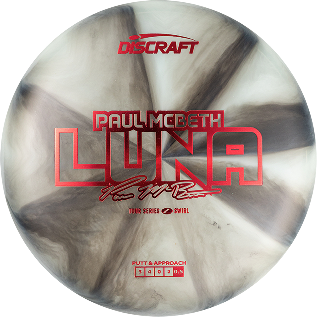 Discraft Z Swirl Luna - 2025 Paul McBeth Tour Series
