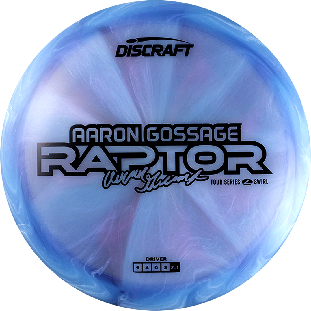 Discraft Z Swirl Raptor - 2025 Aaron Gossage Tour Series