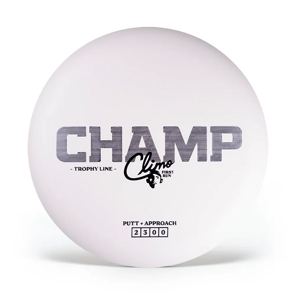 Climo Disc Golf Trophy Line Champ First Run