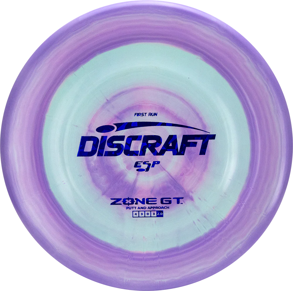 Discraft First Run ESP Zone GT With Banger GT Top