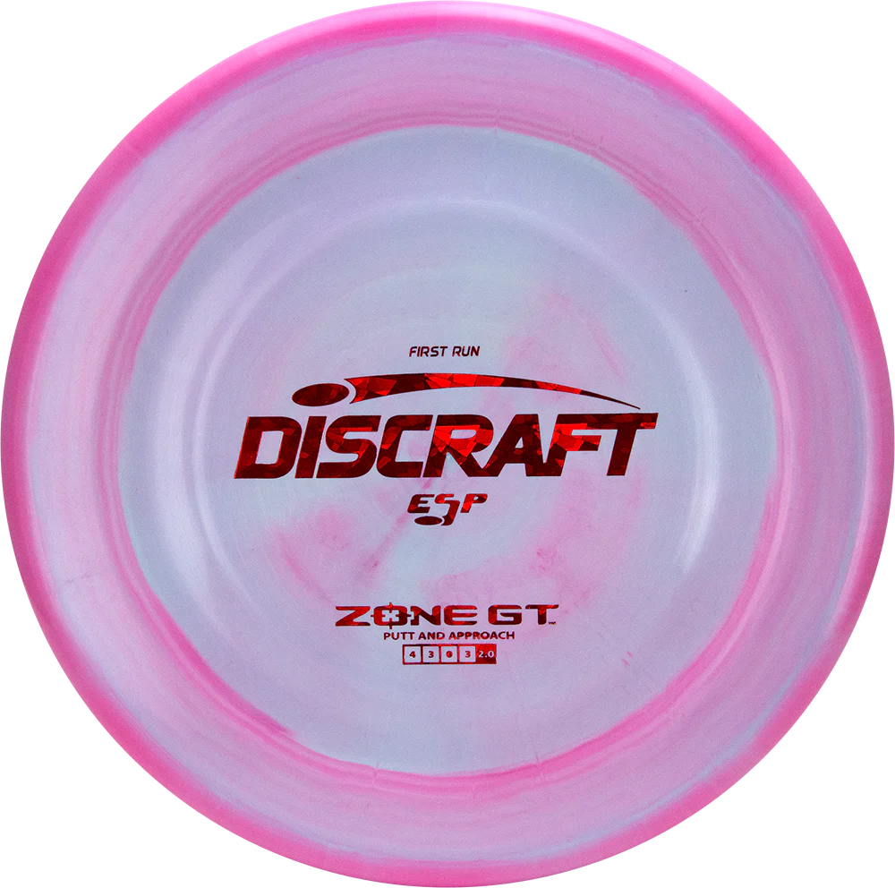 Discraft First Run ESP Zone GT With Banger GT Top