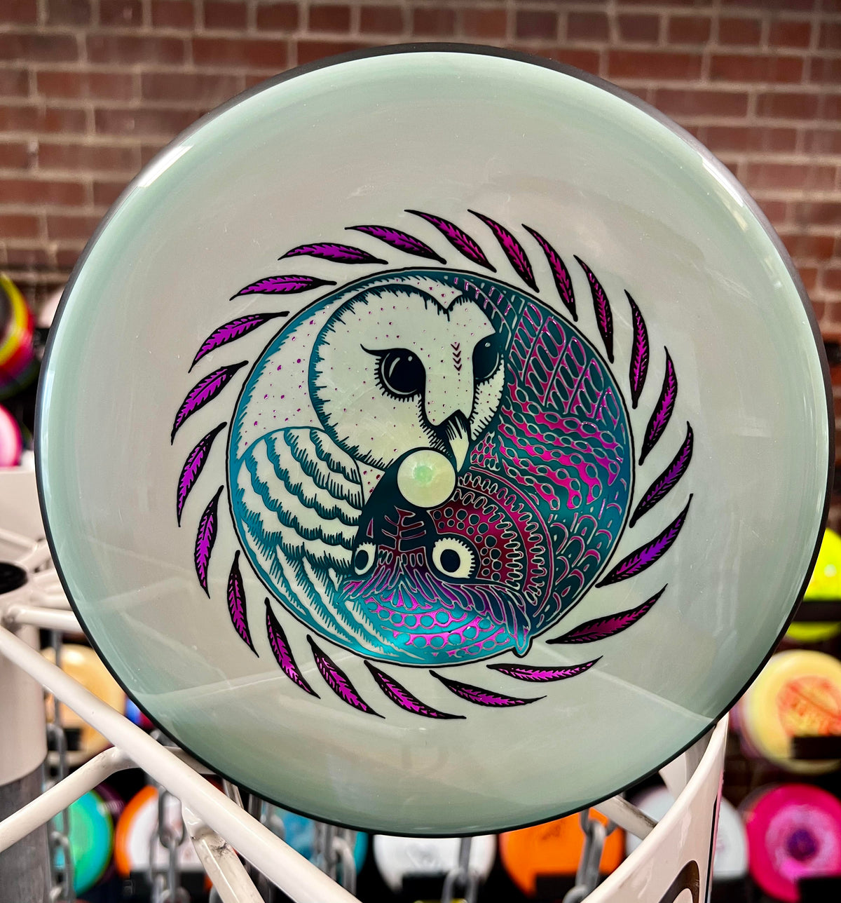MVP Neutron Soft Glitch Nate Perkins Yin & Yang Owl Stamp