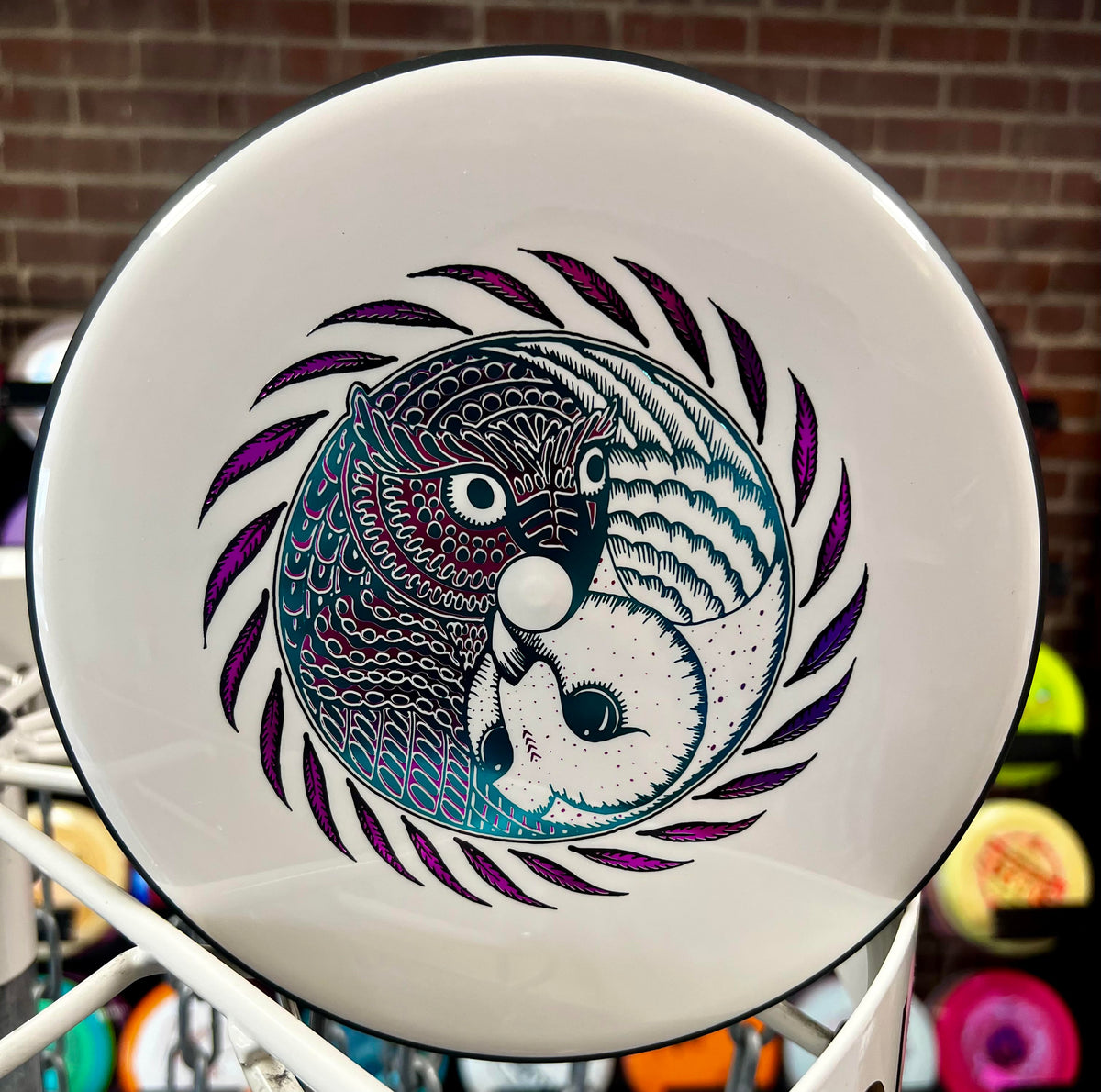 MVP Neutron Soft Glitch Nate Perkins Yin & Yang Owl Stamp