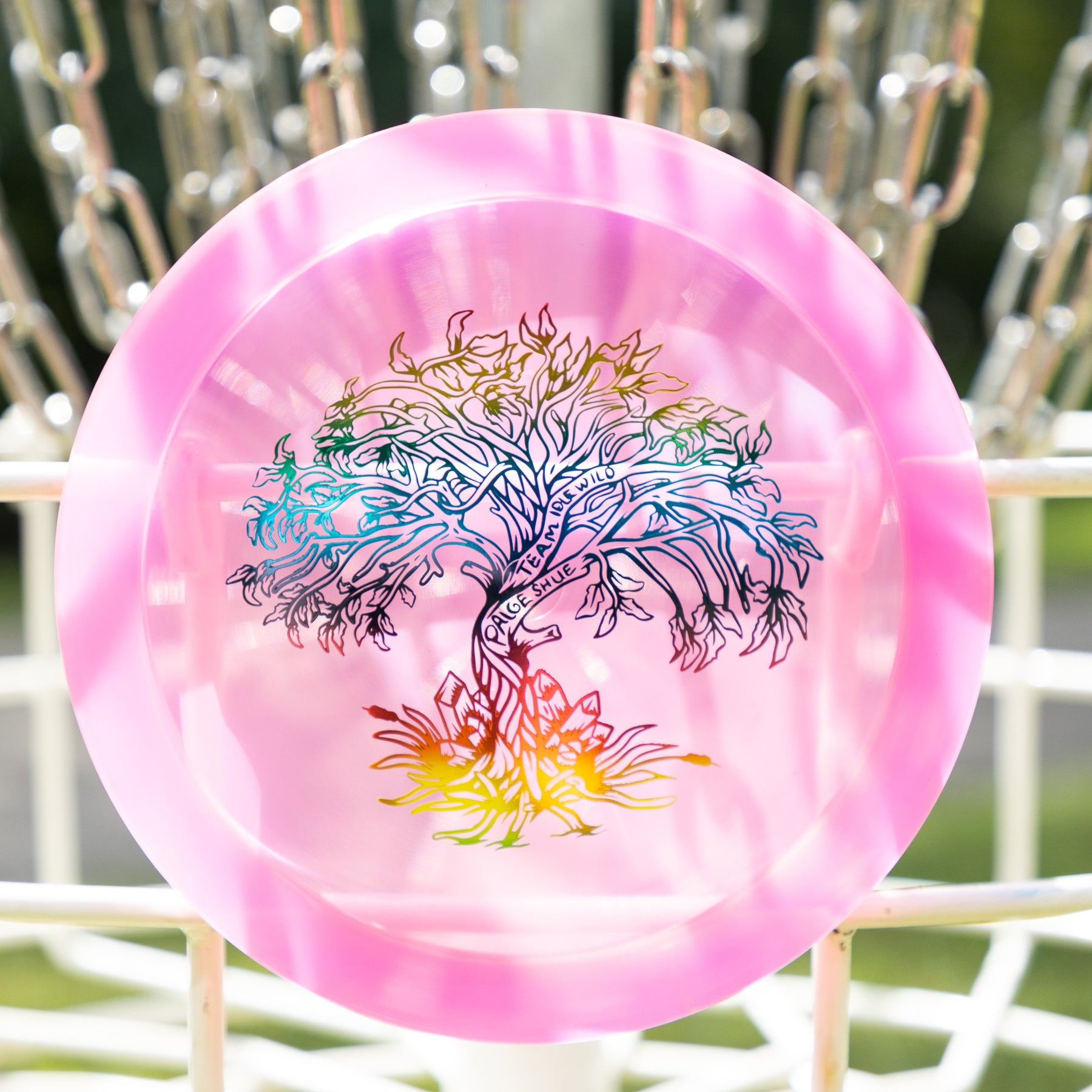 Dynamic Discs Lucid-Ice "Tree" Criminal Paige Shue Team Idlewild