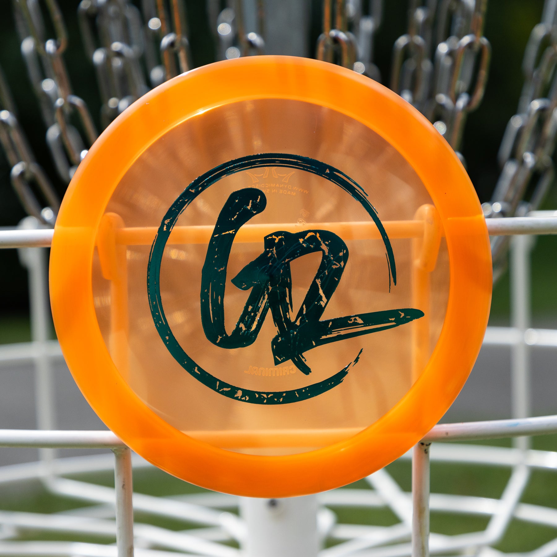 Dynamic Discs Lucid-Ice "Logo" Criminal Gavin Rathbun Team Idlewild