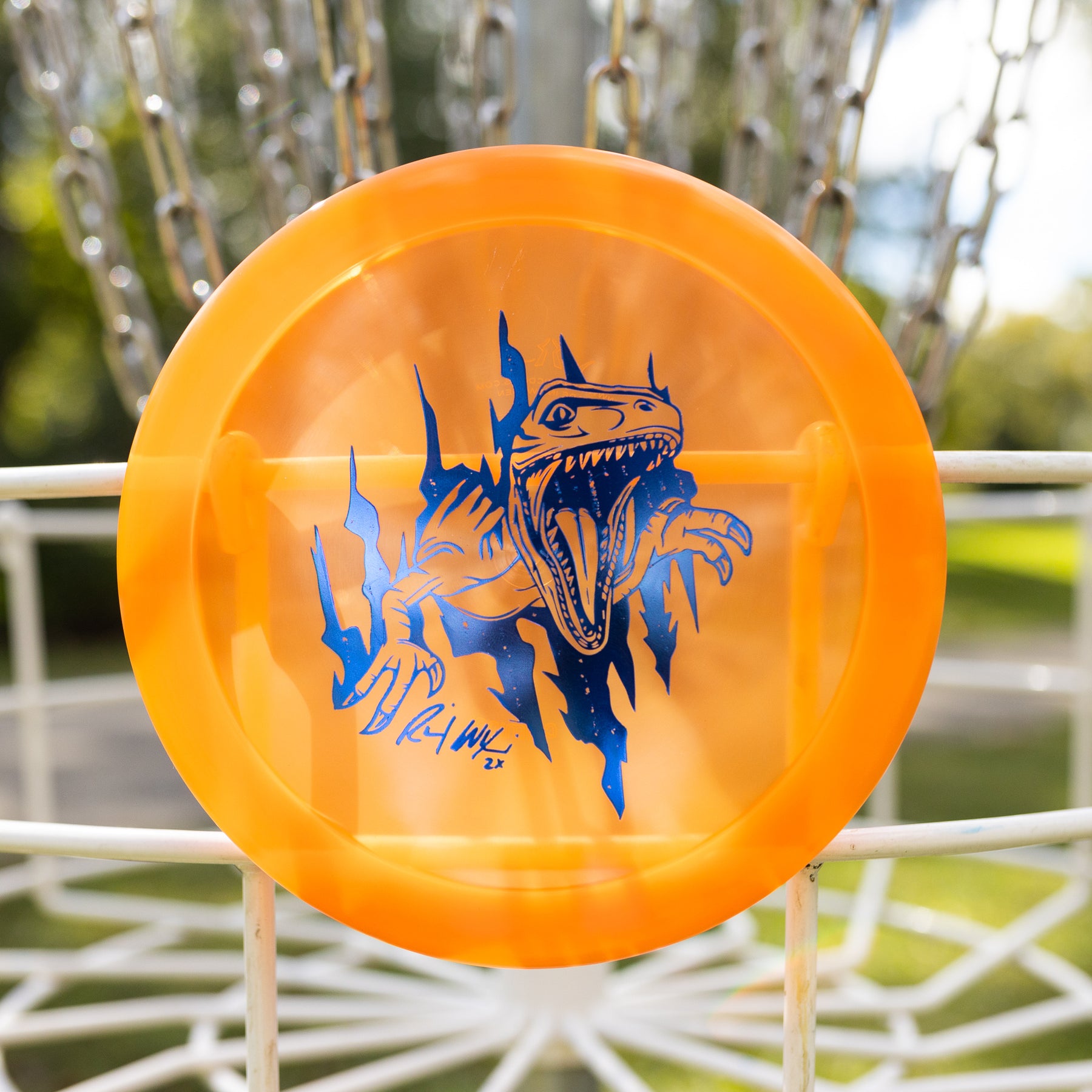 Dynamic Discs Lucid-Ice "Raptor" Criminal Ricky Wysocki Team Idlewild