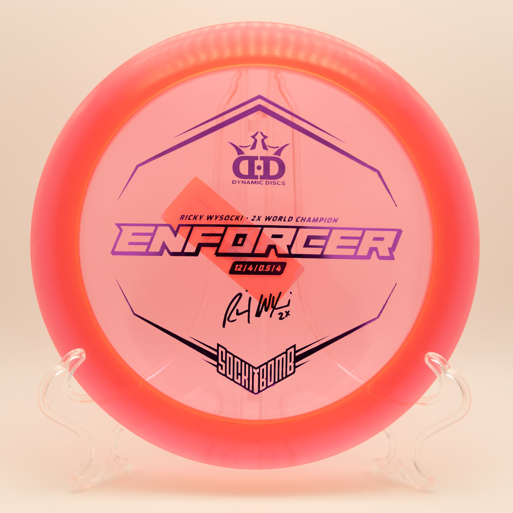 Dynamic Discs Lucid Enforcer Ricky Wysocki