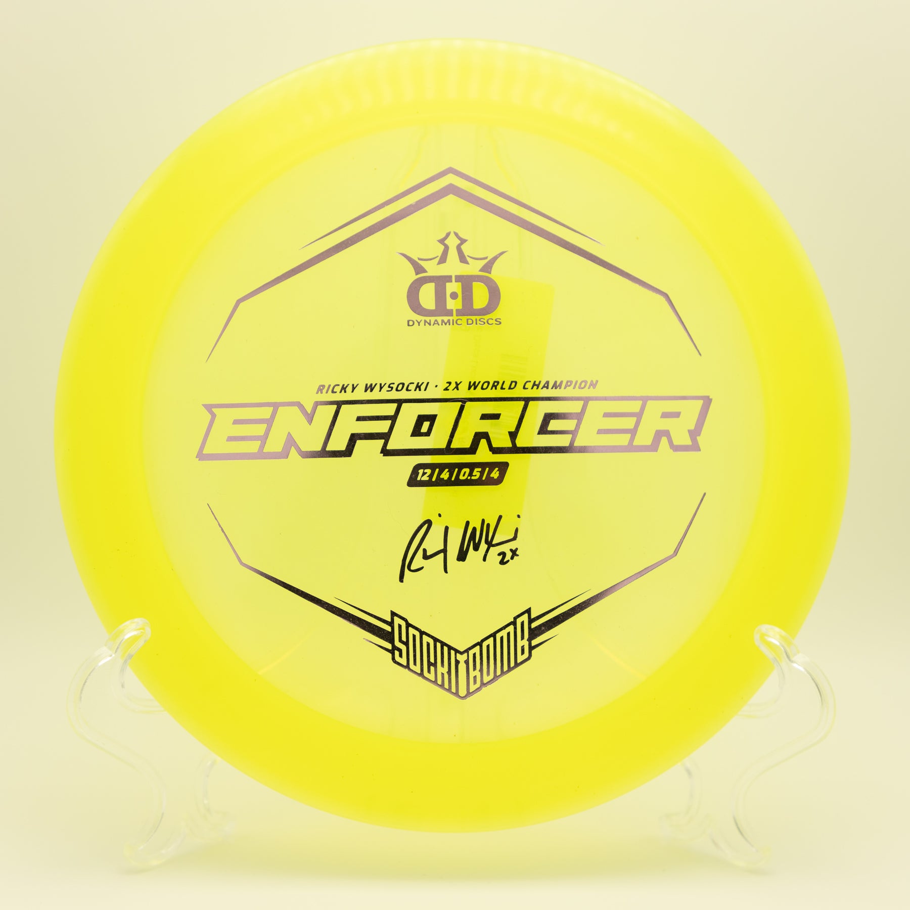 Dynamic Discs Lucid Enforcer Ricky Wysocki