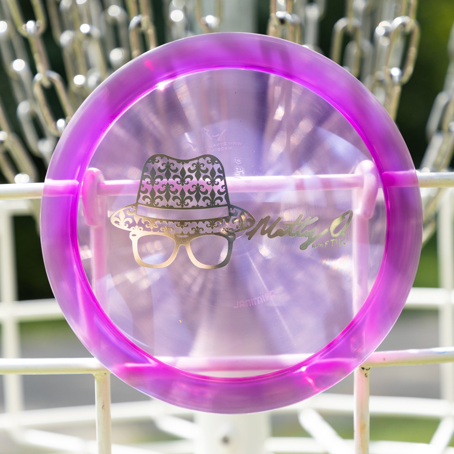 Dynamic Discs Lucid-Ice "Logo" Criminal Matty O Team Idlewild