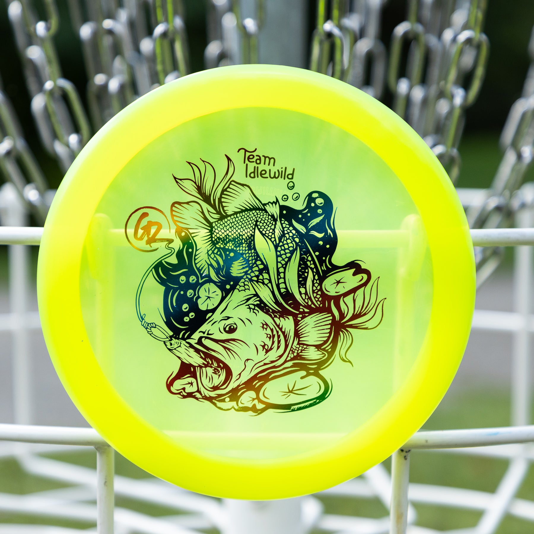 Dynamic Discs Lucid-Ice "Bass" Criminal Gavin Rathbun Team Idlewild