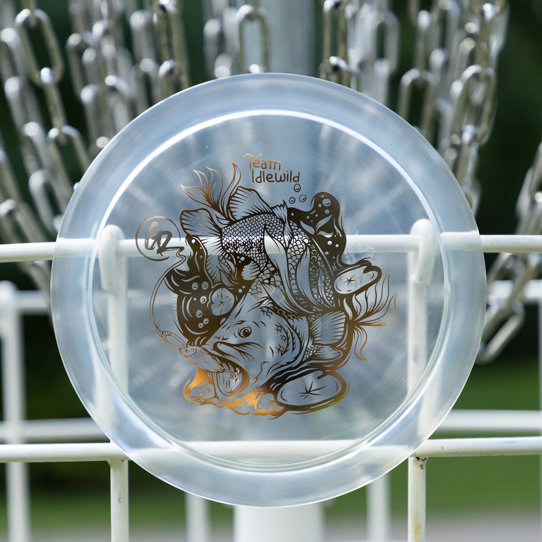 Dynamic Discs Lucid-Ice "Bass" Criminal Gavin Rathbun Team Idlewild