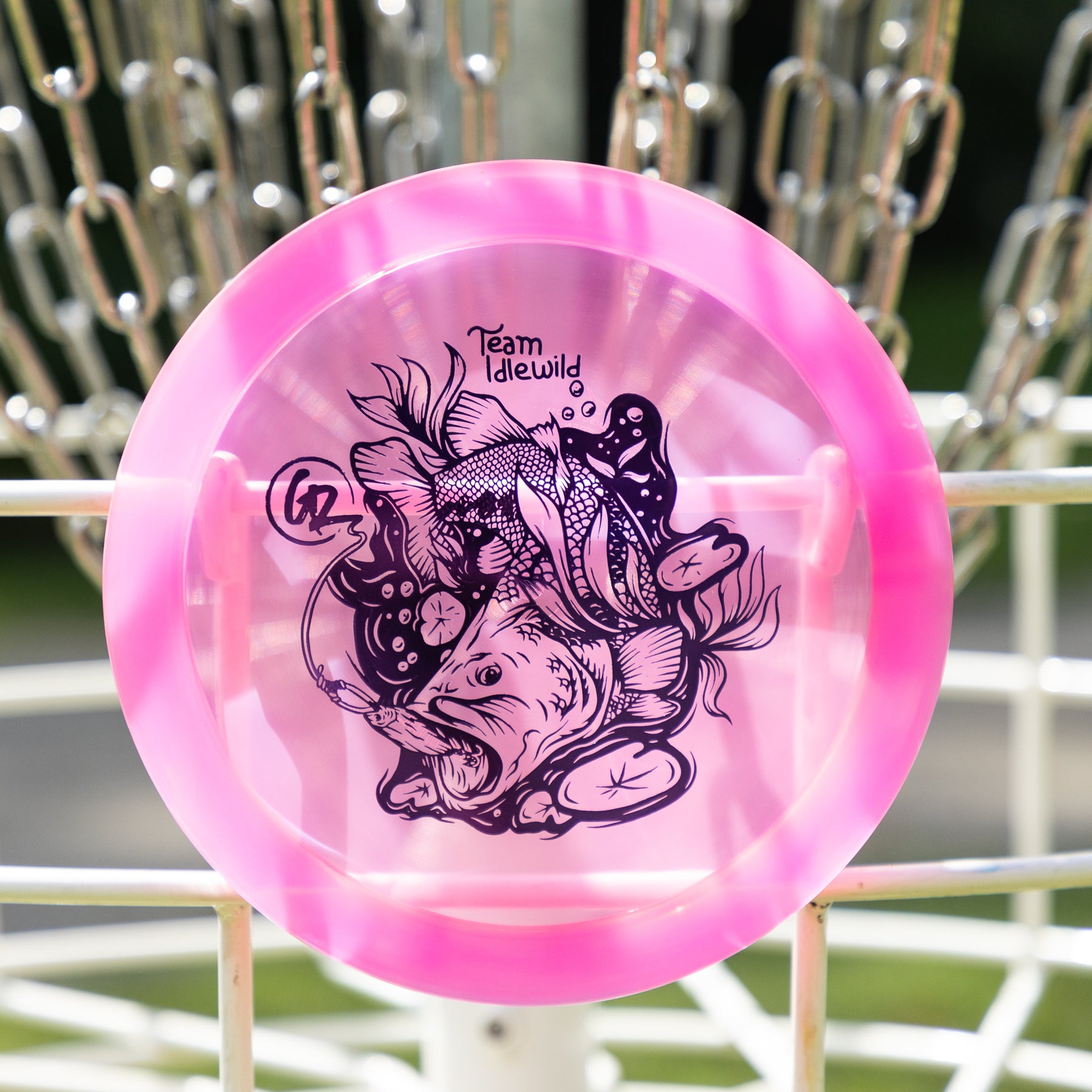 Dynamic Discs Lucid-Ice "Bass" Criminal Gavin Rathbun Team Idlewild