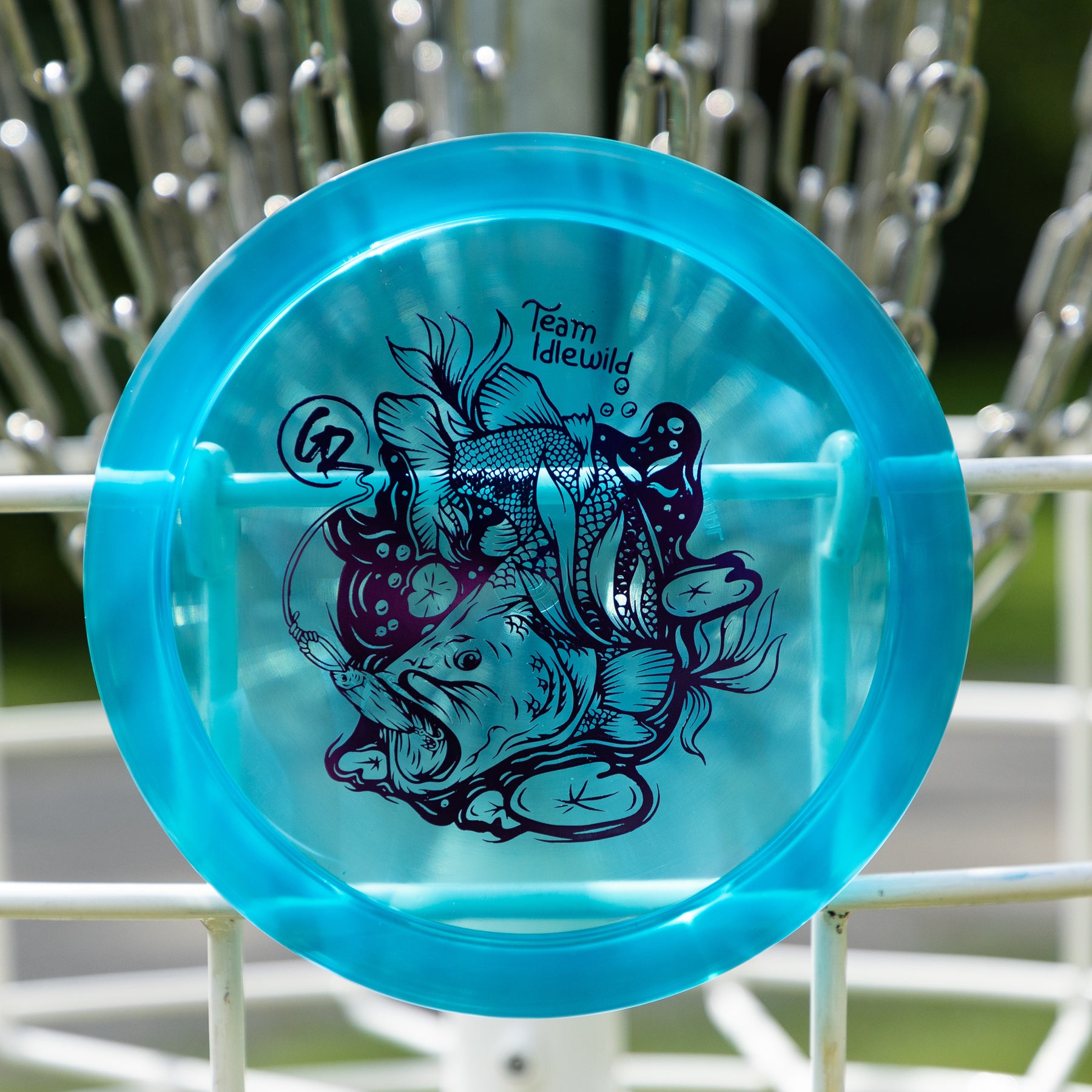 Dynamic Discs Lucid-Ice "Bass" Criminal Gavin Rathbun Team Idlewild