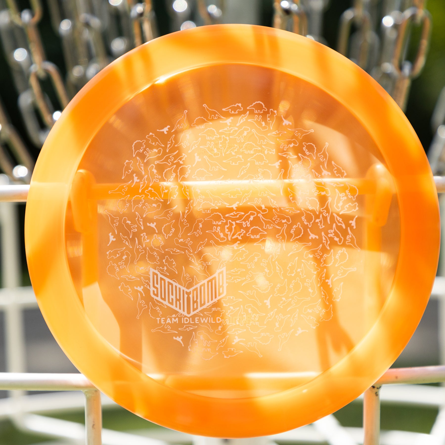 Dynamic Discs Lucid-Ice "Dino" Criminal Ricky Wysocki Team Idlewild