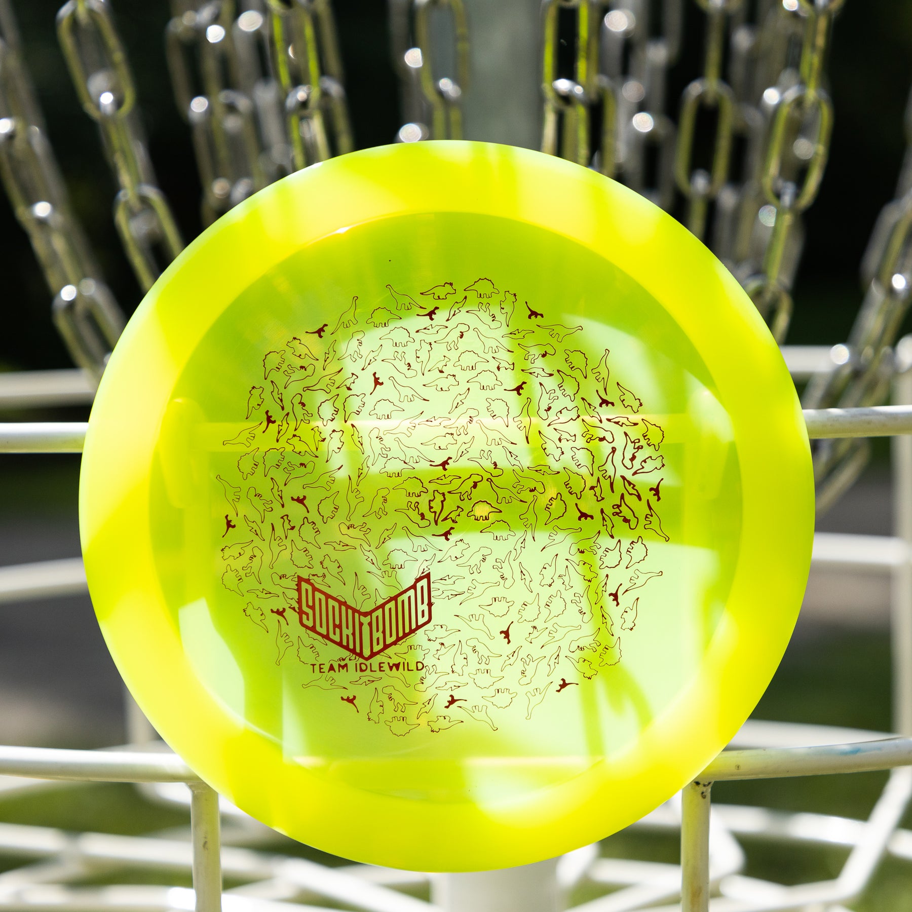 Dynamic Discs Lucid-Ice "Dino" Criminal Ricky Wysocki Team Idlewild