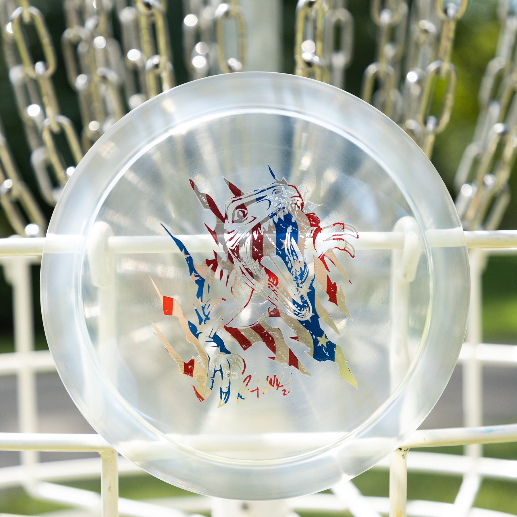 Dynamic Discs Lucid-Ice "Raptor" Criminal Ricky Wysocki Team Idlewild