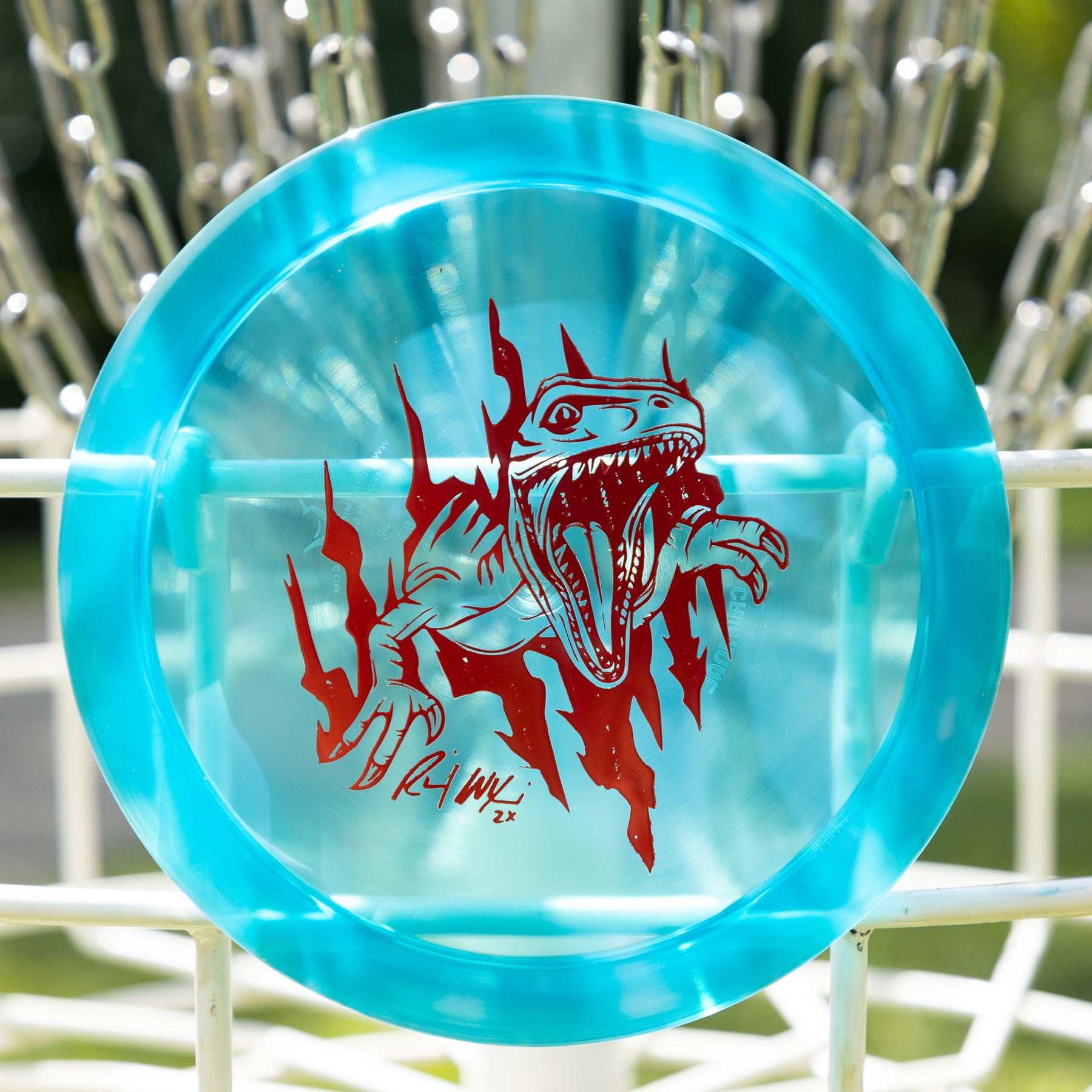 Dynamic Discs Lucid-Ice "Raptor" Criminal Ricky Wysocki Team Idlewild