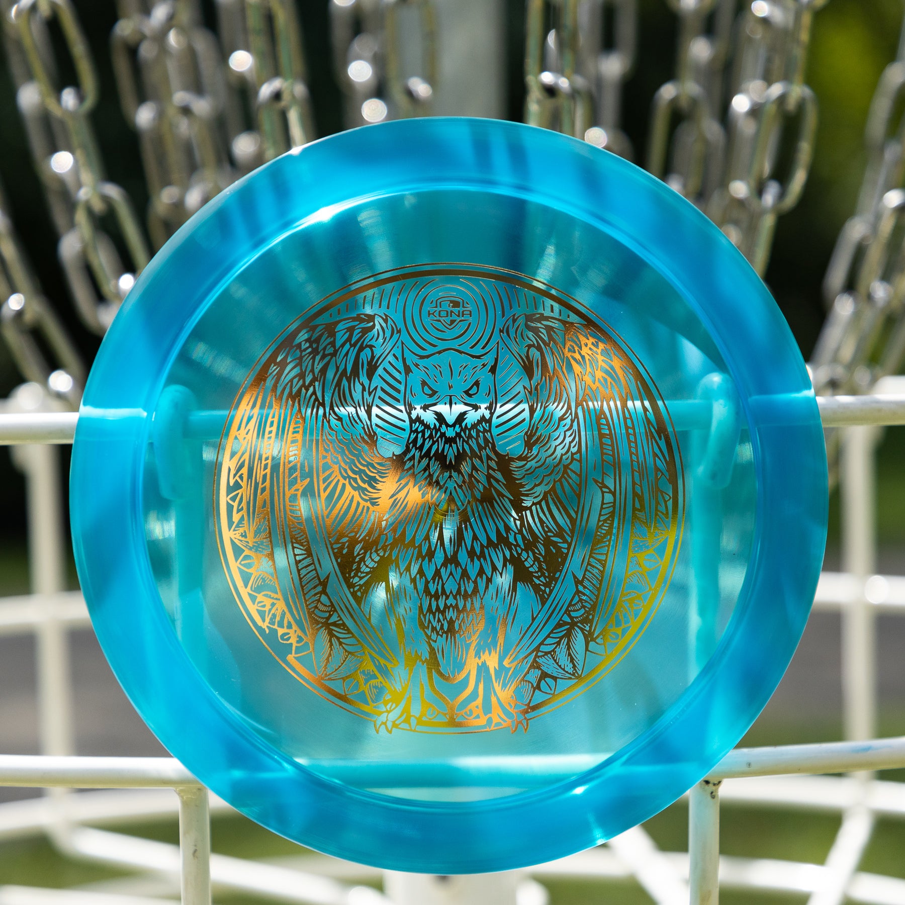 Dynamic Discs Lucid-Ice "Sun Bird" Criminal Kona Montgomery Team Idlewild