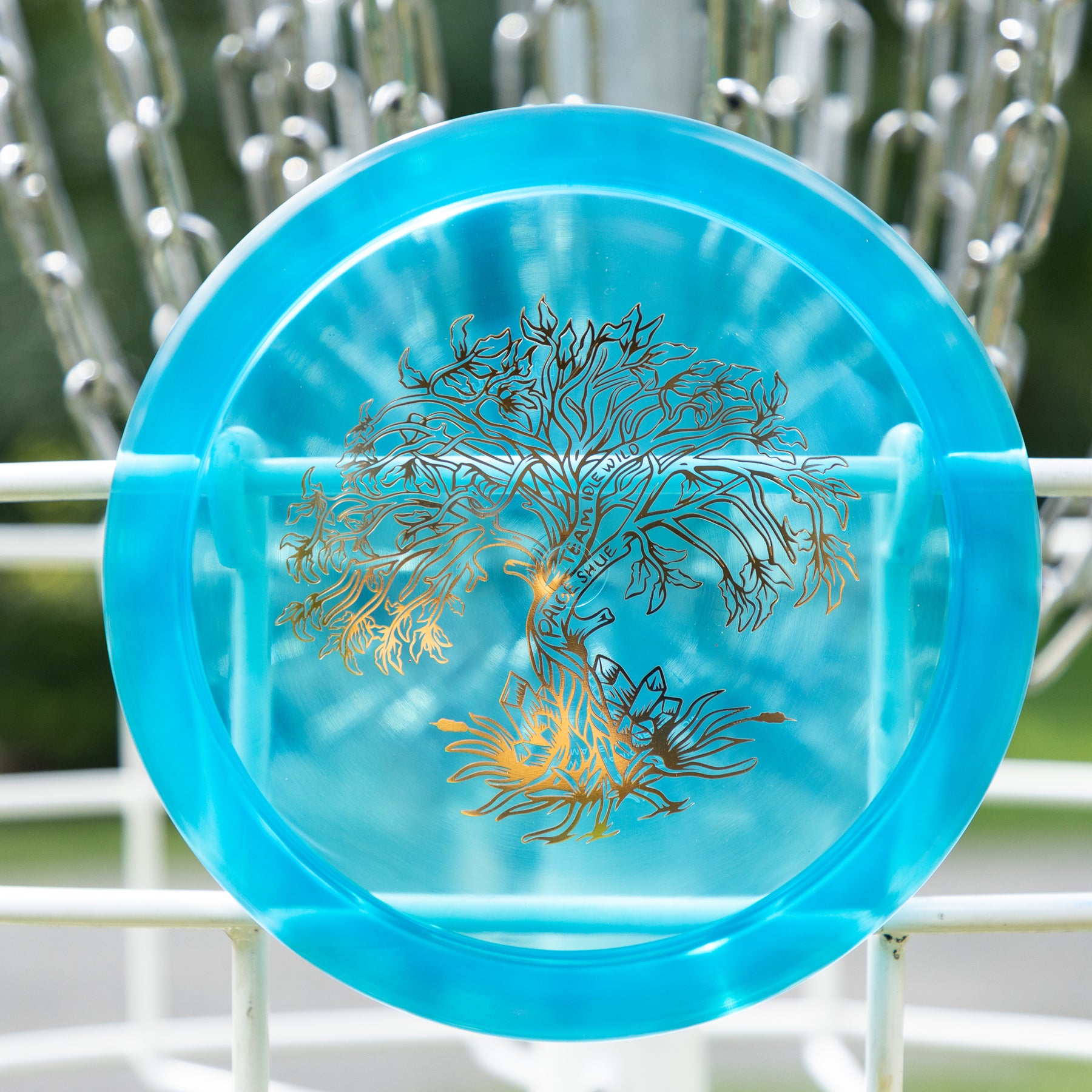 Dynamic Discs Lucid-Ice "Tree" Criminal Paige Shue Team Idlewild