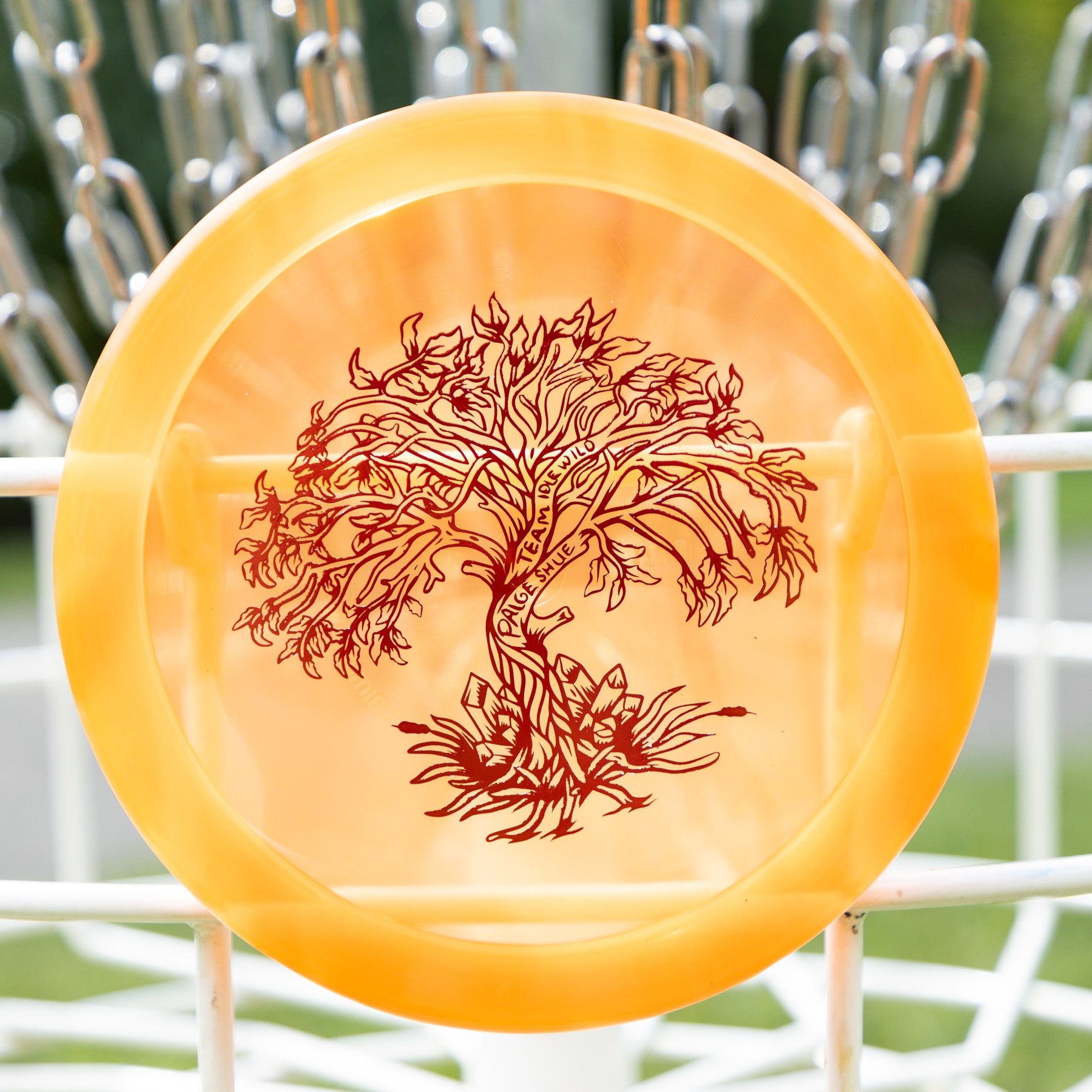 Dynamic Discs Lucid-Ice "Tree" Criminal Paige Shue Team Idlewild