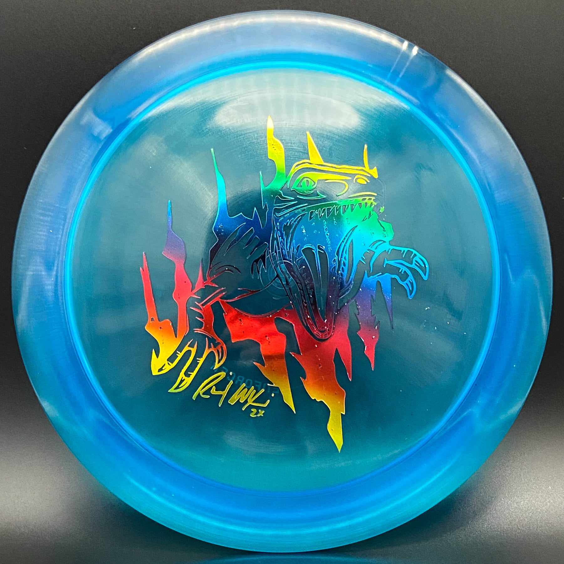 Dynamic Discs Lucid-Ice "Raptor" Enforcer  Ricky Wysocki Team Idlewild