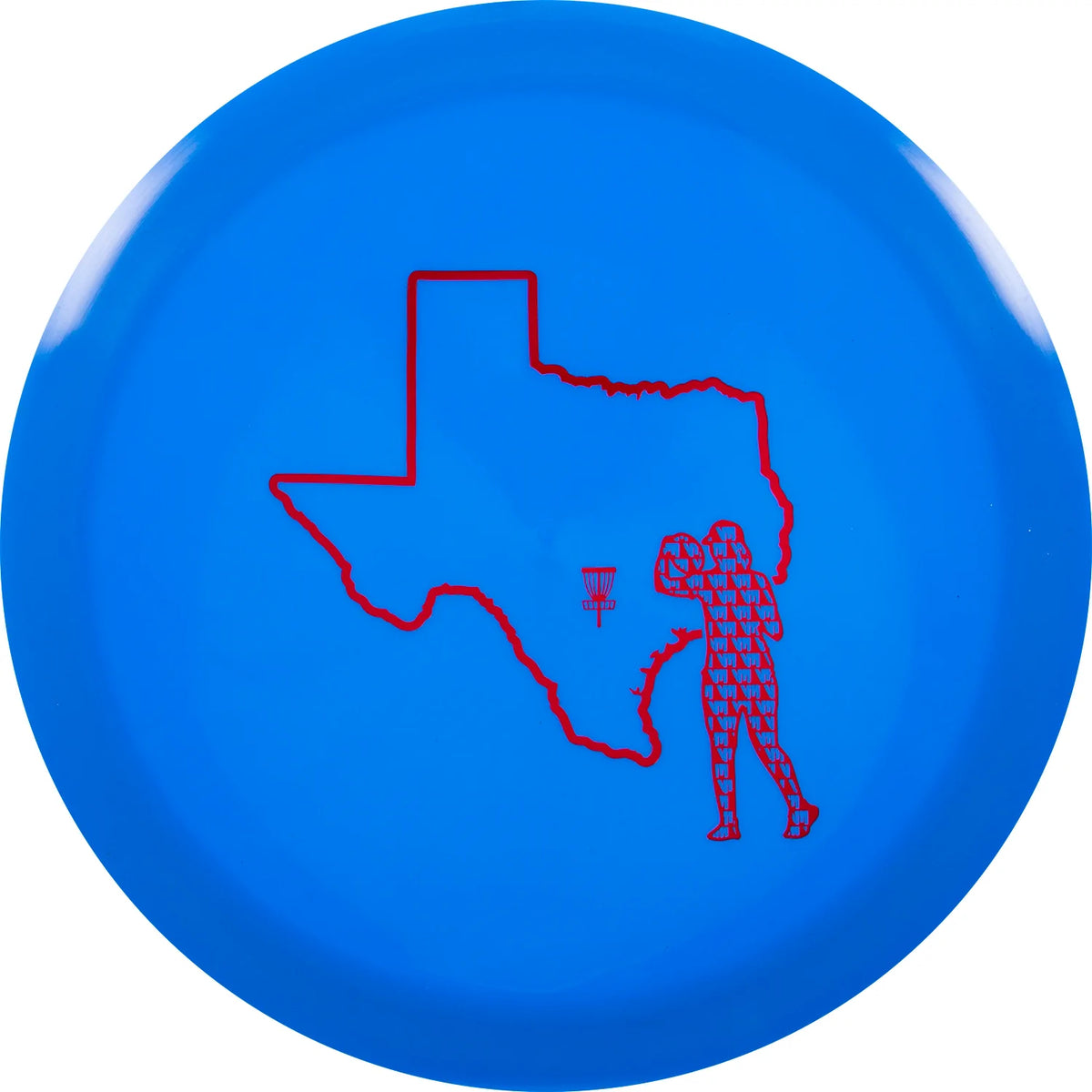 Dynamic Discs Fuzion-X Vandal Texas Stamp Team Series