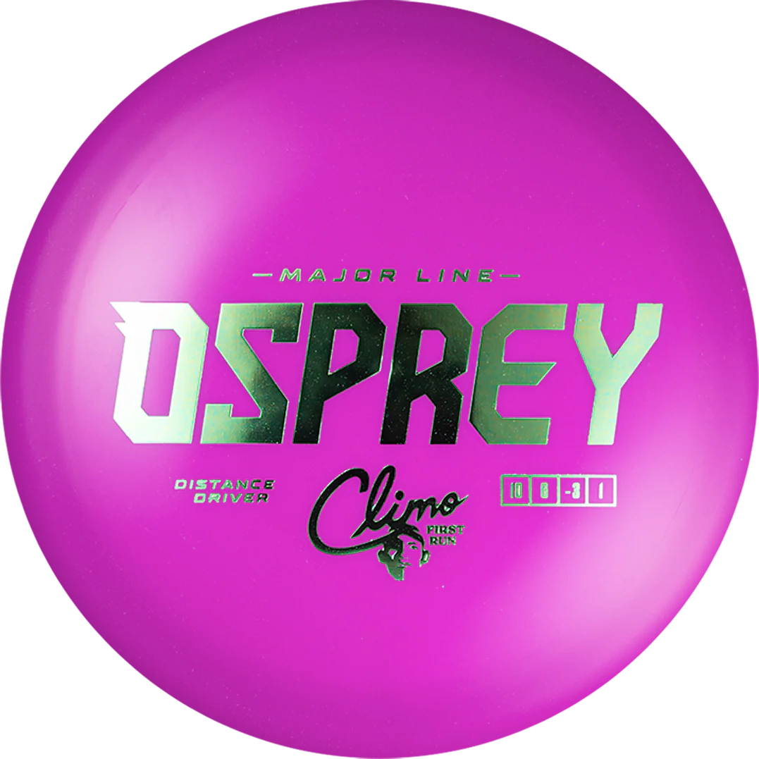 Climo Disc Golf First Run Major Line Osprey