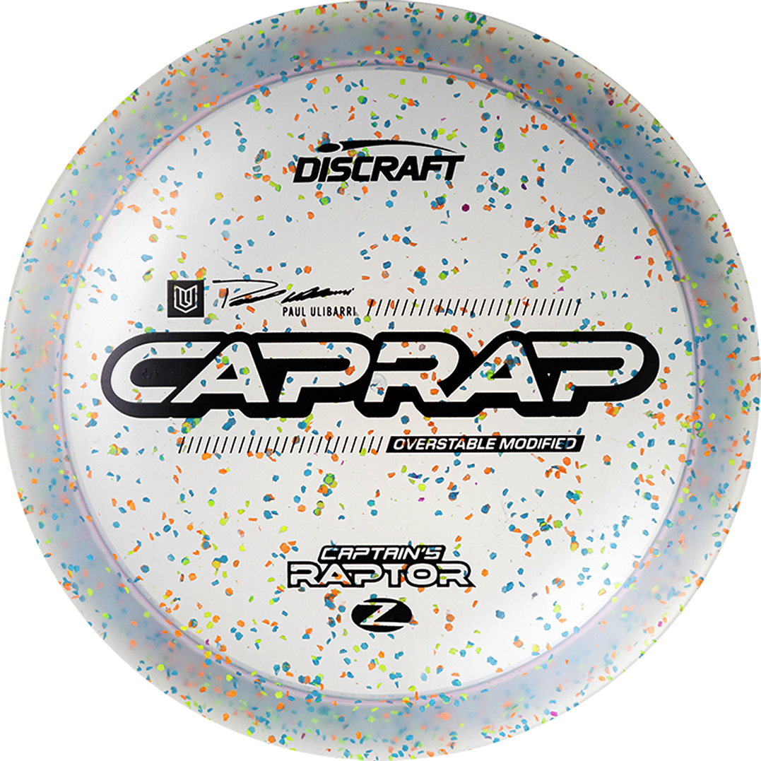 Discraft Z Confetti 2026 Captain's Raptor - Paul Ulibarri