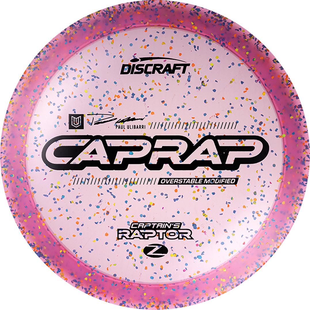 Discraft Z Confetti 2026 Captain's Raptor - Paul Ulibarri