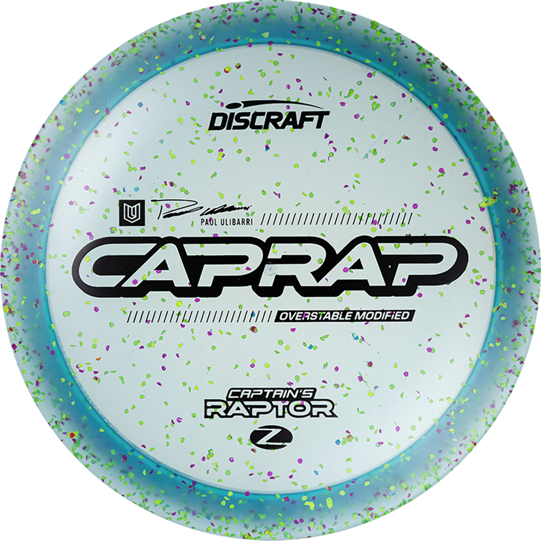 Discraft Z Confetti 2026 Captain's Raptor - Paul Ulibarri