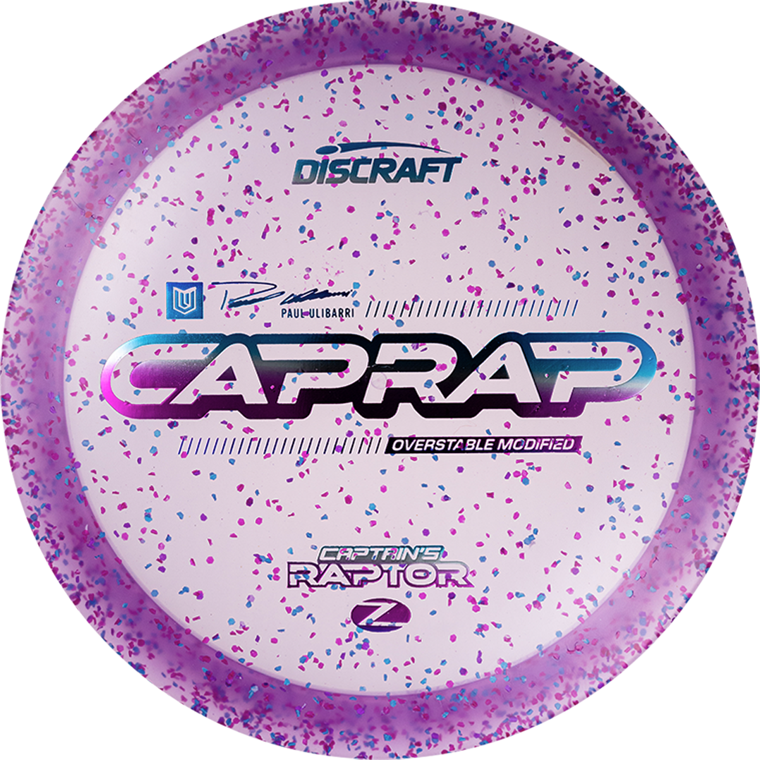 Discraft Z Confetti 2026 Captain's Raptor - Paul Ulibarri