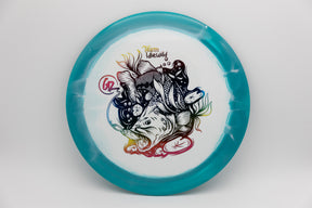 Dynamic Discs Fuzion Orbit Enforcer Gavin Rathbun Fish Stamp