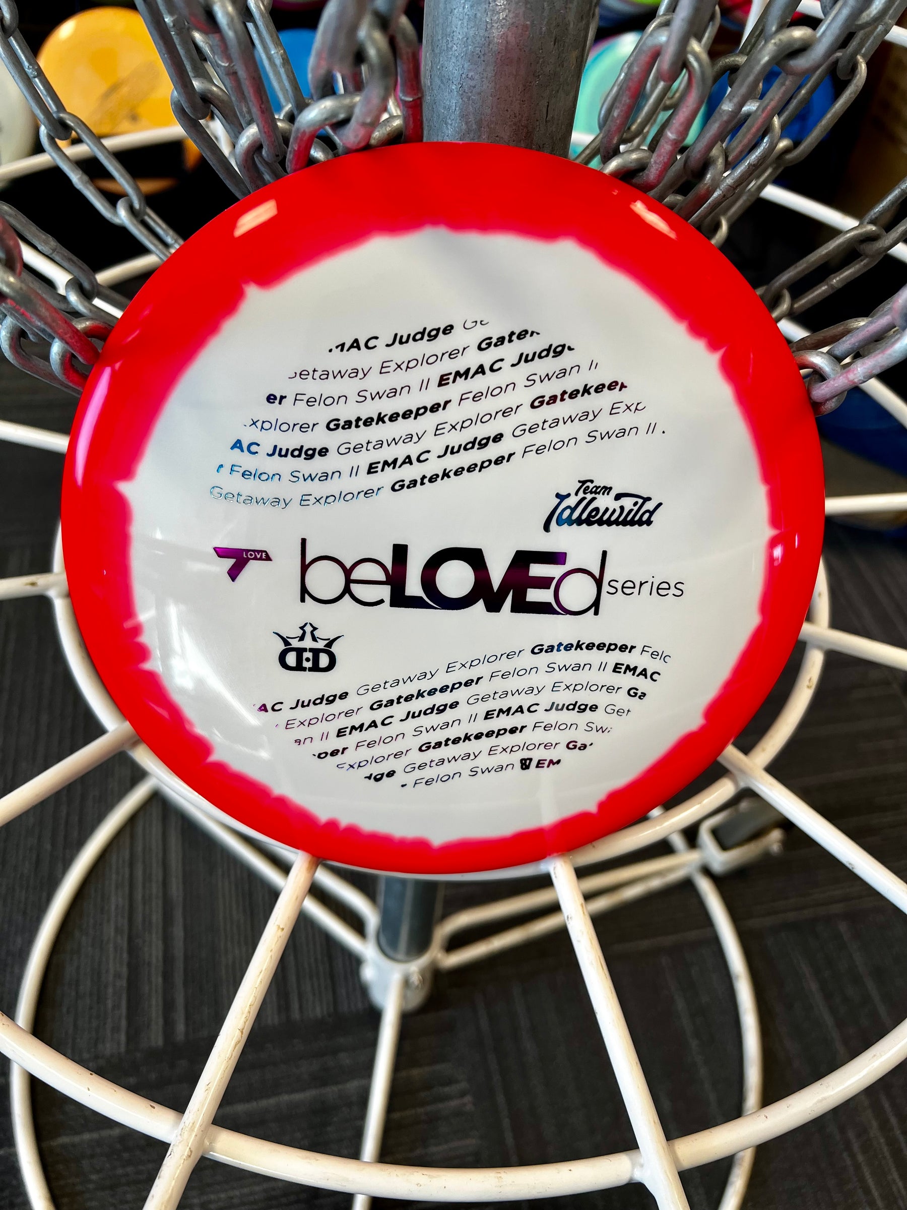 Dynamic Discs Fuzion Orbit EMAC Judge Ty Love Team Idlewild Team Series