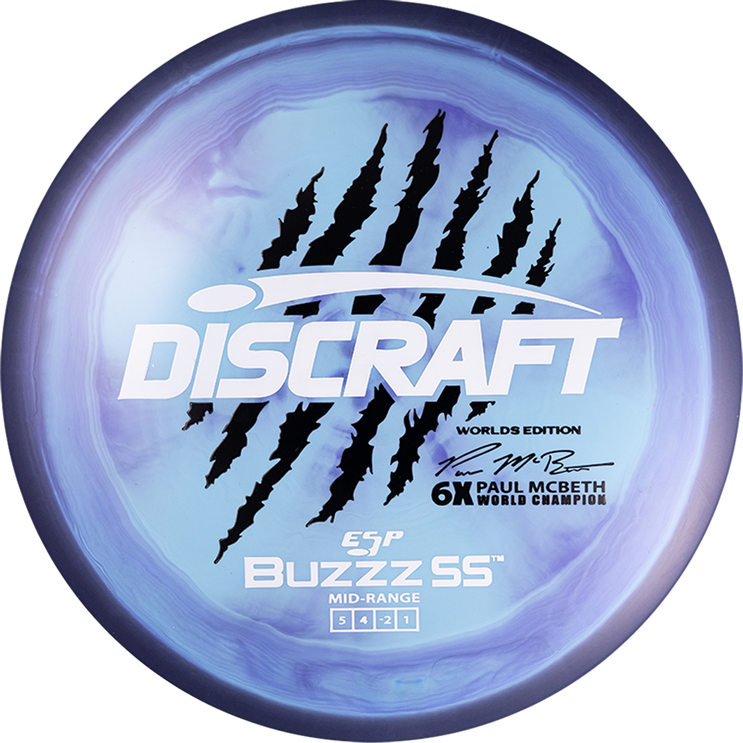 Discraft ESP Buzzz SS - Paul McBeth 6-Claw - 2026 Worlds Edition