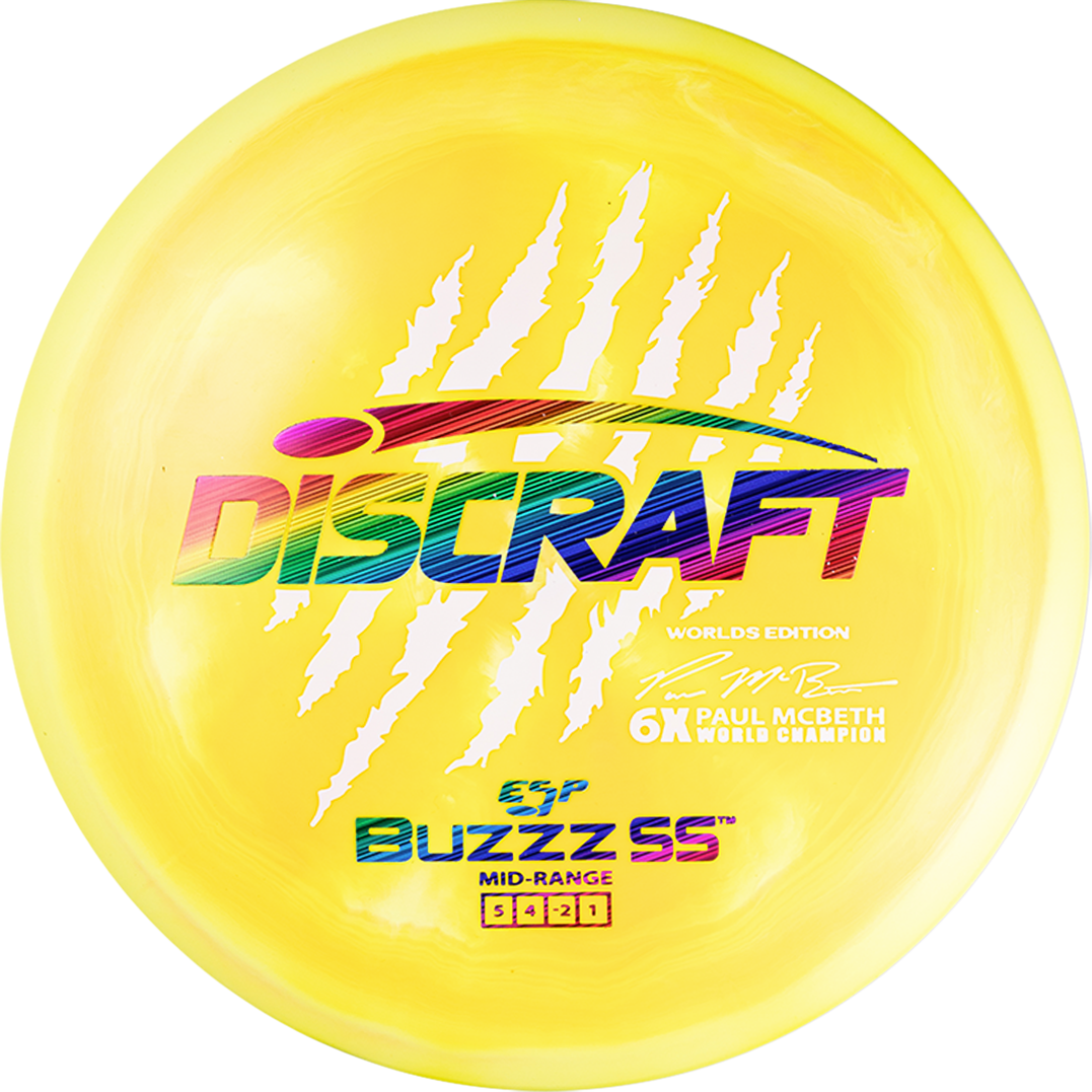 Discraft ESP Buzzz SS - Paul McBeth 6-Claw - 2026 Worlds Edition