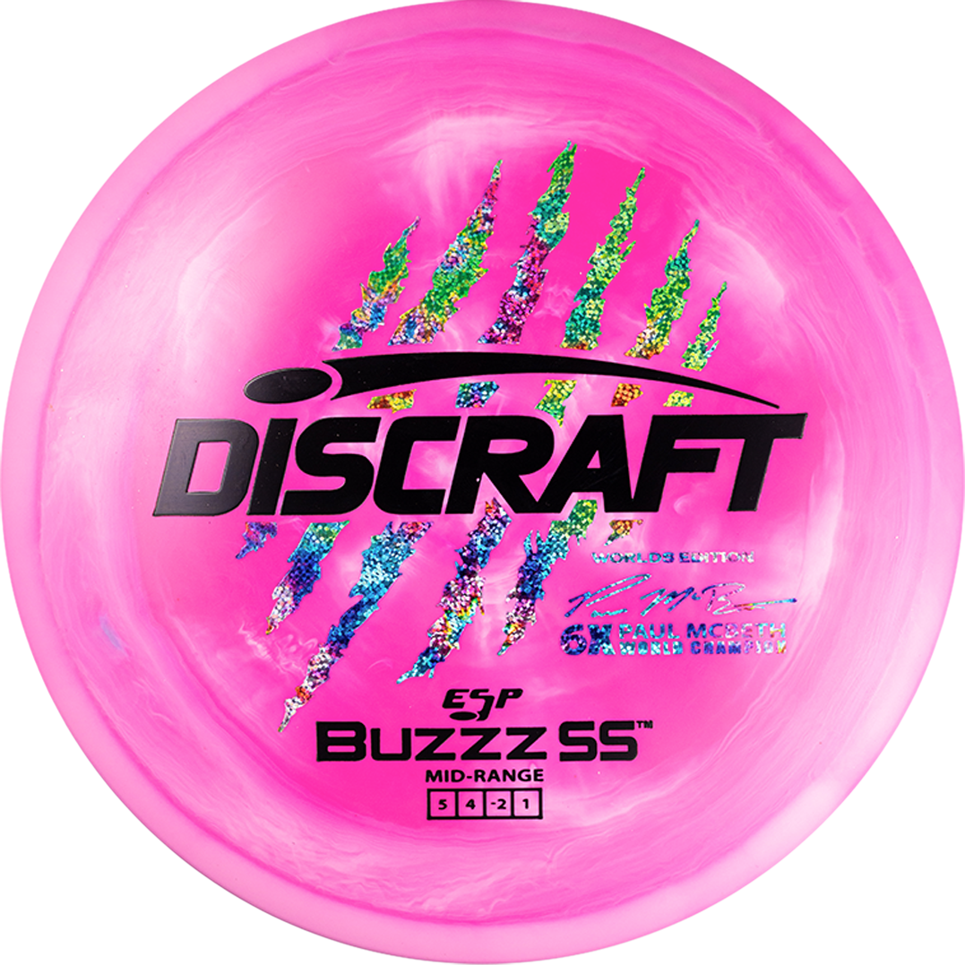 Discraft ESP Buzzz SS - Paul McBeth 6-Claw - 2026 Worlds Edition