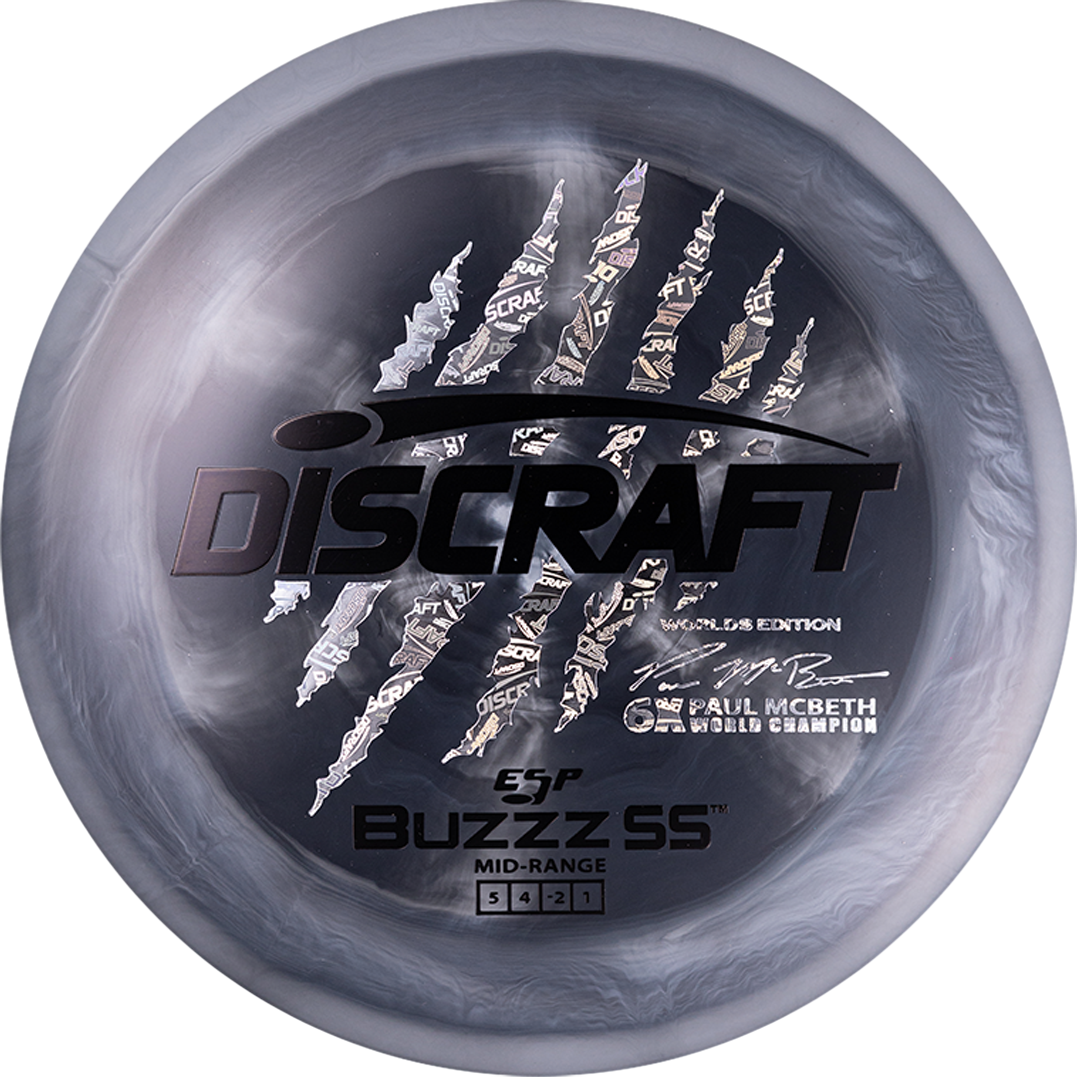 Discraft ESP Buzzz SS - Paul McBeth 6-Claw - 2026 Worlds Edition