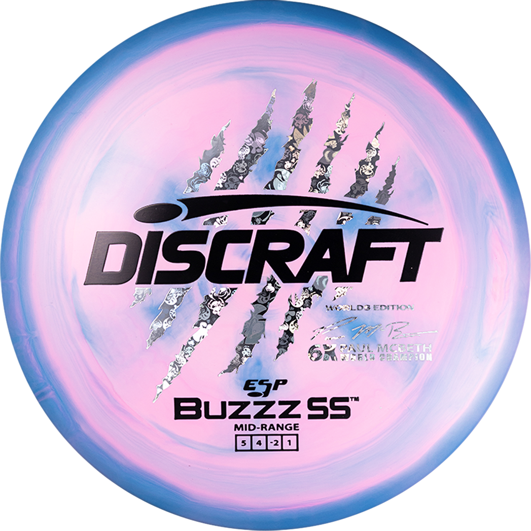 Discraft ESP Buzzz SS - Paul McBeth 6-Claw - 2026 Worlds Edition