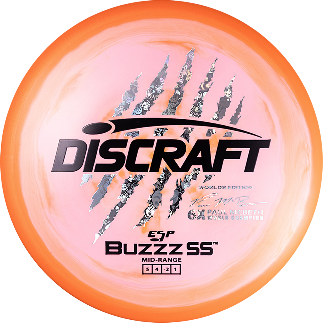 Discraft ESP Buzzz SS - Paul McBeth 6-Claw - 2026 Worlds Edition