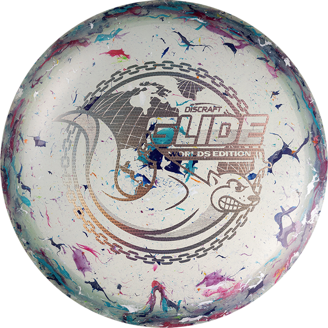 Discraft Jawbreaker Z FLX Glide - Around The World - 2026 Worlds Edition
