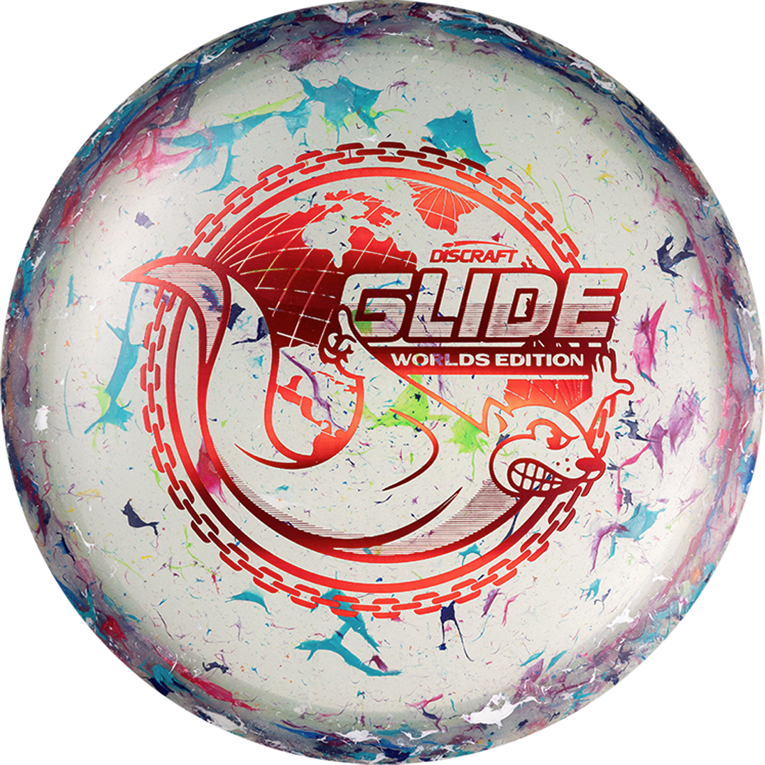Discraft Jawbreaker Z FLX Glide - Around The World - 2026 Worlds Edition