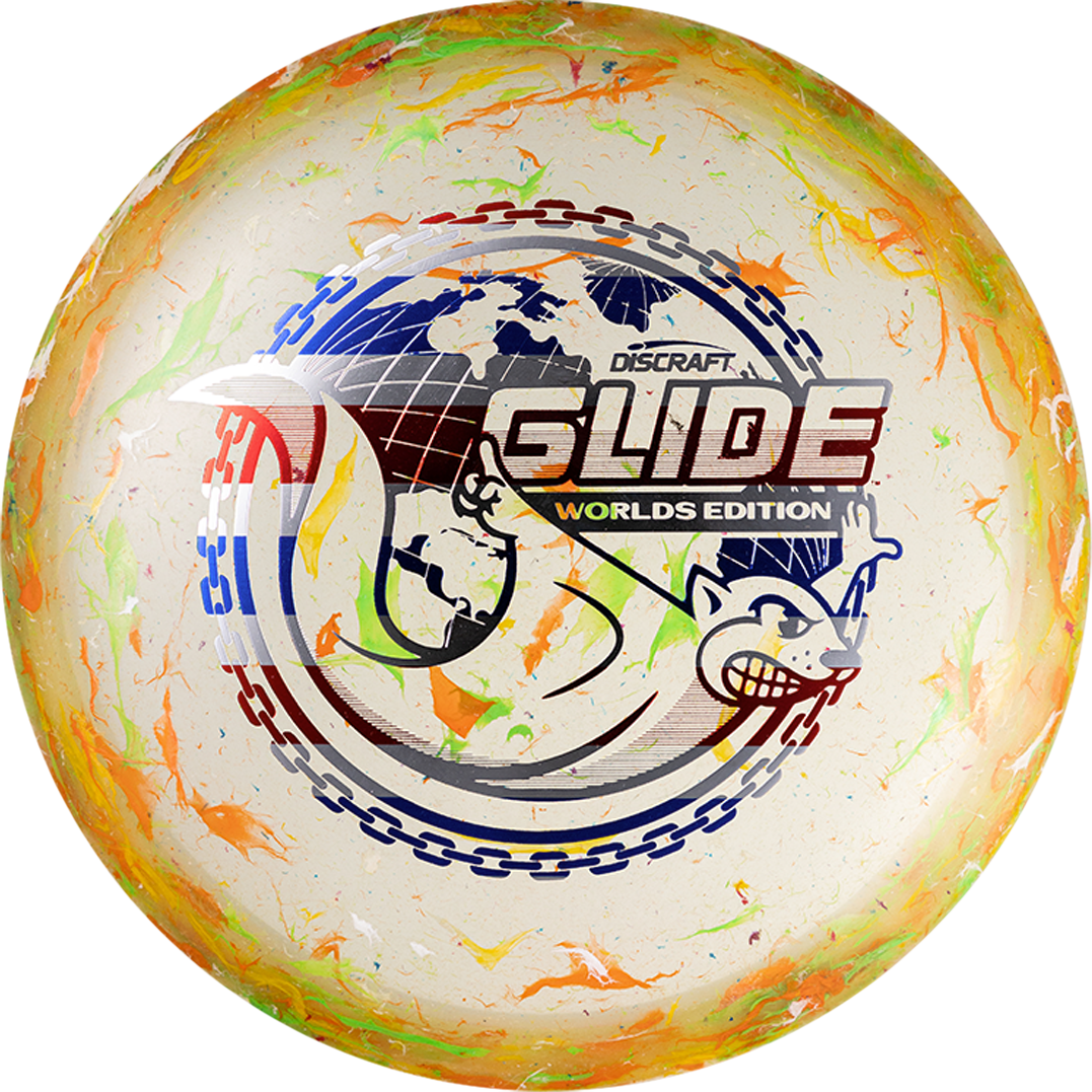 Discraft Jawbreaker Z FLX Glide - Around The World - 2026 Worlds Edition