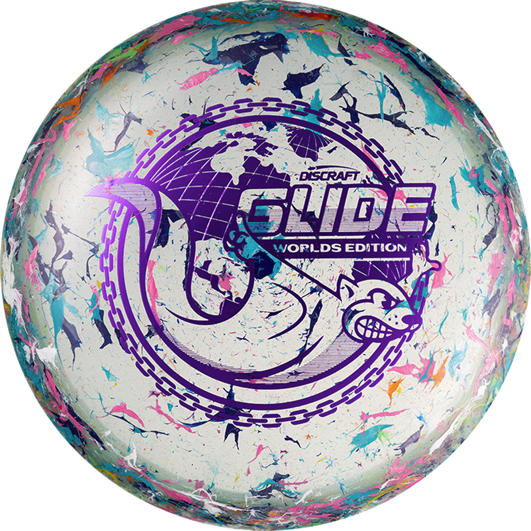 Discraft Jawbreaker Z FLX Glide - Around The World - 2026 Worlds Edition