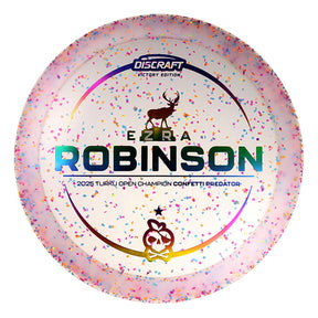 Discraft Z Confetti Predator Ezra Robinson Victory Edition 2025 Turku Open Champion