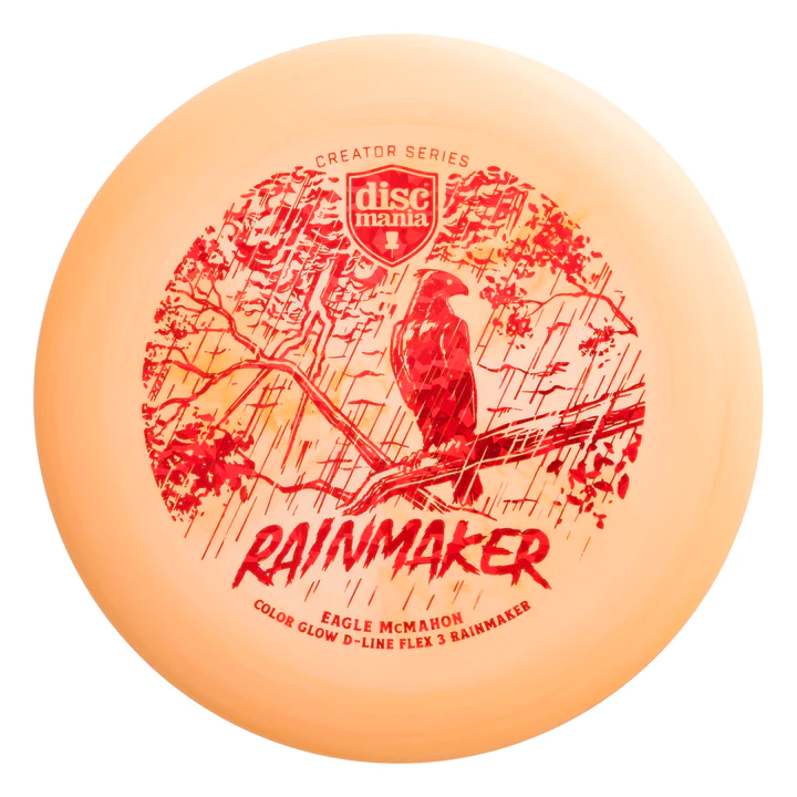 Discmania Rainmaker Eagle McMahon Color Glow D-Line Flex 3