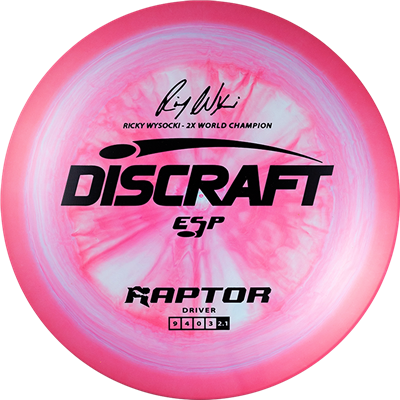 Discraft ESP Raptor - Ricky Wysocki Signature Series